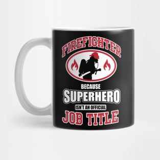 Firefighter superhero Mug